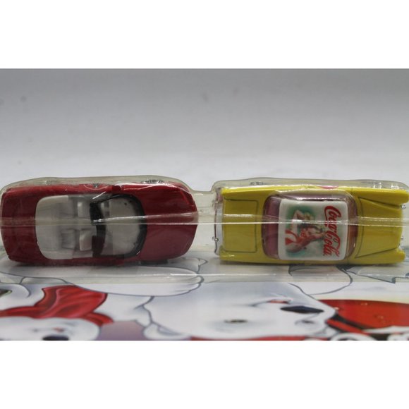 NIP Matchbox Coca Cola 1955 Chevy Bel Air 1998 Camaro Converible Set 1:64 C22-83 - Picture 7 of 12